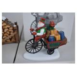 Department 56 Christmas Village Accessories Lot: Trees, Garlands, Figurines