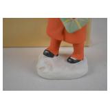 Jenny Nystrom Handpainted Porcelain Figurine Child with Gift Box