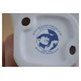 Jenny Nystrom Handpainted Porcelain Figurine Child with Gift Box