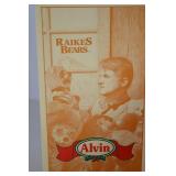Raikes Bears Alvin Collectible Teddy Bear with Box