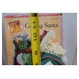 Golfing Santa Christmas Figurine with Box