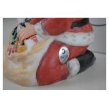 Fenton Handpainted Santa Figurine, Limited Edition, 8 Inches