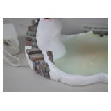 Dept. 56 Bridge Over The Icy Pond Christmas Village Accessory