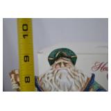 Heartwarmers Christmas Santa Figurine with Sleigh, 9 Inch with Box