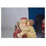 KSA Collectibles Limited Edition Santa "Hugs And Kisses" Figurine 1991