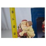 KSA Collectibles Limited Edition Santa "Hugs And Kisses" Figurine 1991
