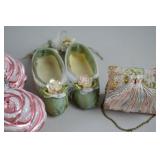 Victorian Style Doll Accessories and Ornaments Lot