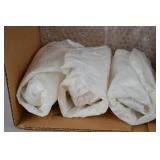 Set of 12 Rose-Shaped Clip-On Ornaments