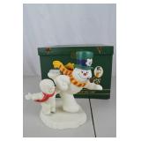 Dept 56 Snowbabies Frosty the Snowman "Catch Me If You Can" Figurine