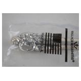 Wallace Sterling Vanity Set and Anna Hutte Crystal Jar