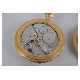 Colibri Swiss Made Pocket Watch and Ingraham Pocket Watch Lot