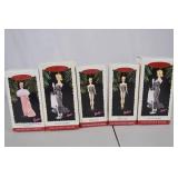 Hallmark Keepsake Barbie Ornament Collection - 5 Piece Collector Series