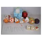 Lot of Christmas Holiday Ornaments and Decorations