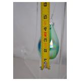 Assortment of Hand-Painted Glass Holiday Ornaments