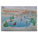 Department 56 Village Animated Skating Pond Holiday Decor