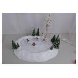 Department 56 Village Animated Skating Pond Holiday Decor