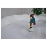 Department 56 Village Animated Skating Pond Holiday Decor