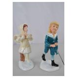 Department 56 Porcelain Boy and Girl Figurines - Set of 2