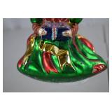 1997 Christopher Radko Barbie Christmas Ornament, 6-in Glass Collectible