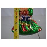 1997 Christopher Radko Barbie Christmas Ornament, 6-in Glass Collectible