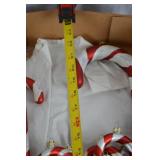 Assorted Christmas Candy Cane Ornaments, Large & Small, Red & White, 12 Pieces