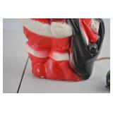 Vintage 1968 Empire Santa Claus Blow Mold Light 13 Inch