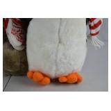 Showtime Plush Bear and Penguin Stuffed Animals Winter Holiday Set