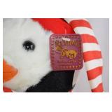 Showtime Plush Bear and Penguin Stuffed Animals Winter Holiday Set