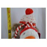 Showtime Plush Bear and Penguin Stuffed Animals Winter Holiday Set
