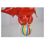 Circus Animal Christmas Ornaments - Elephant and Seal