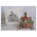 North Pole Express Depot Lighted Christmas Village House, 8 in.