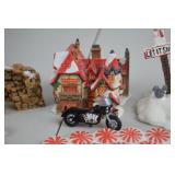 Department 56 Christmas Village Accessory Lot with Walls, Sign, Paths