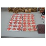 Department 56 Christmas Village Accessory Lot with Walls, Sign, Paths