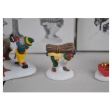 Department 56 Elf Figurine Christmas Village Set