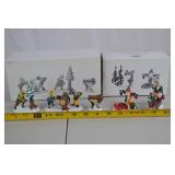 Department 56 Elf Figurine Christmas Village Set