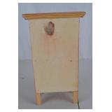 12-Inch Hand-Painted Christmas Santa Cabinet Holiday Decor