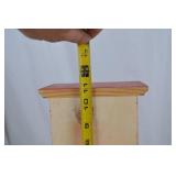 12-Inch Hand-Painted Christmas Santa Cabinet Holiday Decor