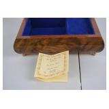 1987 RECO Music Box Christmas Magic Ave Maria by Sandra Kuck, Limited Edition