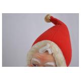 17in Coca-Cola Santa Claus Figure with Plush Bear and Holiday Penguin