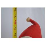 17in Coca-Cola Santa Claus Figure with Plush Bear and Holiday Penguin