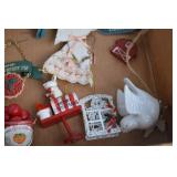 Assorted Vintage Christmas and Holiday Ornaments Lot