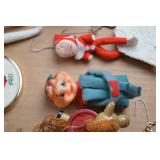 Assorted Vintage Christmas and Holiday Ornaments Lot