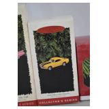 Hallmark Keepsake Classic American Cars Ornament Lot - 8 Pieces w Boxes