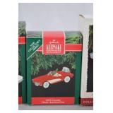 Hallmark Keepsake Classic American Cars Ornament Lot - 8 Pieces w Boxes