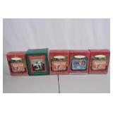 Hallmark Keepsake Ornaments Lot - Lone Ranger, Superman, Carousel Horse