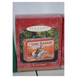 Hallmark Keepsake Ornaments Lot - Lone Ranger, Superman, Carousel Horse