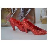 Assorted Shoe-Themed Decorative Ornaments Lot