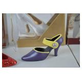 Assorted Shoe-Themed Decorative Ornaments Lot