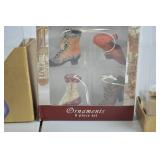 Assorted Shoe-Themed Decorative Ornaments Lot