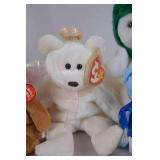 TY Beanie Babies Holiday Plush Set - Bears, Snowmen, Dog, with Tags